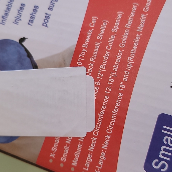 Katoggy.  Inflatable color for your pet small - Picture 3 of 3